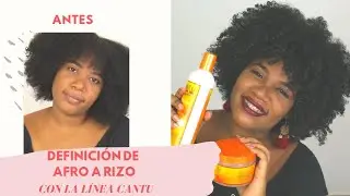 DEFINICIÓN DE AFRO A RIZO: Con la línea Cantu