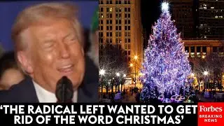 Trump: 'Now, Everybody's Saying Merry Christmas, Again'