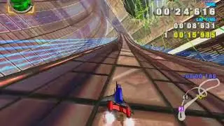 F-Zero GX - Aeropolis Screw Drive (Snaking) in 0'38