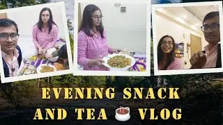 New video evening snack and tea vlog #husbandwife #snacks #snackvideo #tea #vlog
