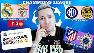 CHAMPIONS LEAGUE *PLAYOFF* Predictions [2nd LEG]