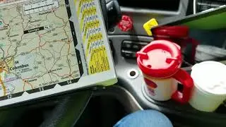 Using a road atlas