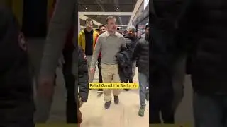 LoP Rahul Gandhi arrived in Berlin, Germany, for his visit from December 15&ndash;20 Engaging globally...