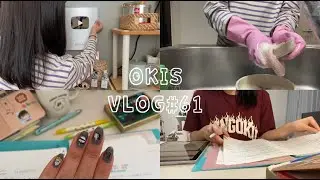 VLOG#61(ENG) 🏡college weekly vlog🏡 /１番くじ🎀🕶/呪術ネイル/勉強する