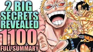 РАСКРЫТЫ 2 БОЛЬШИХ СЕКРЕТА / Спойлеры к главе 1100 One Piece