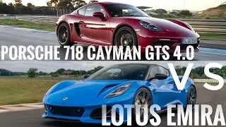 Lotus Emira vs Porsche Cayman | Sports Car Comparison