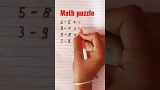 math puzzle #brain test #math hack #ytshort