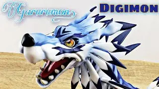 Unboxing Digimon Precious G.E.M. Garurumon (Battle Ver.)