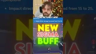 DON&rsquo;T IGNORE this Sigma 👨&zwj;🔬 BUFF #overwatch2 #gaming #overwatch