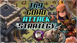 TH9 Goho Attack Strategy 2021|Best Th9 War Attack strategy | Clash Of Clans -COC.Th9 Easiest Attacks