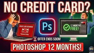Photoshop 12 Months FREE? 😱 No Credit Card Needed! (Limited Time Offer &ndash; Act Fast!)