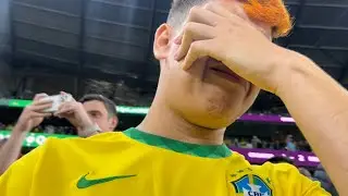 BRASIL PERDEU E ESTÁ FORA DA COPA DO MUNDO 😭