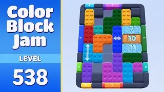 Color Block Jam Level 538 | Every Puzzle Solved! 🎯