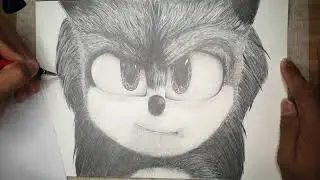 Drawing Sonic the Hedgehog | Kazewa (Full) 2
