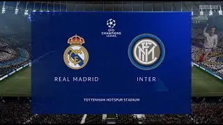 FIFA 21 Реал Мадрид-Интер Финал Лиги Чемпионов УЕФА