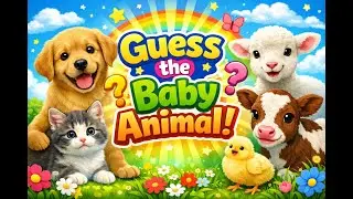 Guess the Baby Animal | Fun Kids Quiz | Thinkly