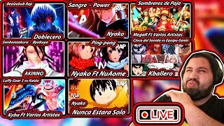 volvemos wuachos xd | 🔴En Vivo | Doblecero, Nyako, MegaR, Kballero, Kyba & AKINNO | Reaccion
