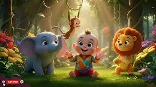 Jungle Hide and Seek Rhyme for Kids | Fun Animal & Jungle Song, Most Popular Nursery Rhyme