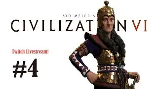 Let's Play:  Civilization VI - Tomyris of Scythia - Deity - 4