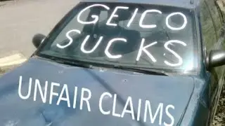 Unfair Claims Improper Repair GEICO Auto Insurance Sucks & Safelite