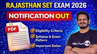 Rajasthan SET Exam 2026| Eligibility, Syllabus & Latest News | raj set exam Update 2025