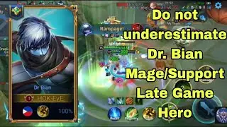 Dr.Bian Mage/Support Late Game Hero|Honor of Kings|Gameplay #honorofkings #hok