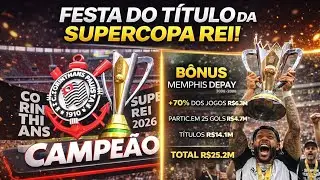🚨OSMAR CHEGANDO COM AS TAÇAS | MEMPHIS ROUPA DE GRIFE | CORINTHIANS COMEMORANDO BONITO #timão 