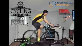 Bike Fitting Schnur After