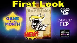 Evercade Game of The Month 2023: Magic and Legend &ndash; Time Knights | First Look @theretroroomgames