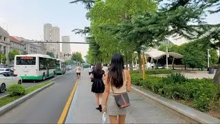 武汉沿江大道 | Yanjiang Avenue  | Walking in wuhan | China City Ambience | 4K 60fps