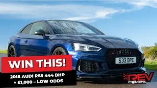 WIN THIS 2018 AUDI RS5 444 BHP + &pound;1,000 &ndash; LOW ODDS