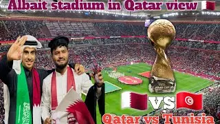 Fifa Arab cup qatar albait stadium 🏟 🇶🇦qatar vs Tunisia 🇹🇳 football big surprise for you in this 