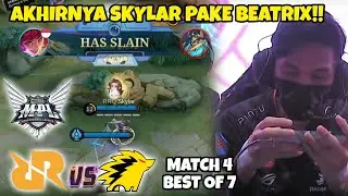 Skylar Mengeluarkan BEATRIX NYA??? Apakah RRQ BISA MEMBALIKKAN KEADAAN?? MATCH 4 RRQ VS ONIC
