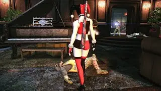 Harley Quinn Savage Takedowns - Batman Arkham Knight MOD