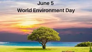 June 5 World Environment Day  Theme 2020 and 2021