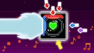 Undertale pero es Juego de Ritmo!!