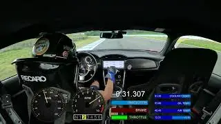 NEW GT86/BRZ all-motor lap record at the Clark international speedway 2:12.223