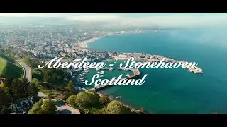 Aberdeen Tour | 4K Drone View of Stunning Stonehaven | Scotland | Weekend Break