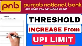 PNB Bank Threshold Breach .. Blocked Online Transaction (Internet/Mobile/UPI)