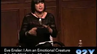 Eve Ensler: I Am an Emotional Creature at the 92nd Street Y