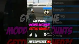 GTA ONLINE MODDED ACCOUNTS GETTING BANNED?! 😵&zwj;💫#gta5online #moddedaccounts #moddedcars #gtashorts