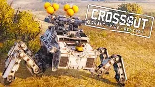 ATTACK of the MECHANICAL SPIDER in Crossout!