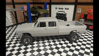 1ST Gen Dodge Ram Crew Cab Conversion Kit Traxxas Trx4m