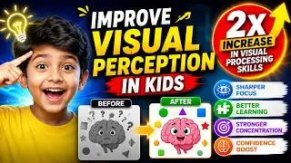 Activities to improve visual perception of kids | Visual processing skills 2X increased after these.