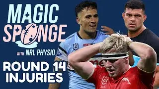 The Magic Sponge Podcast - NRL Round 14 injuries + SuperCoach CTW's dropping like flies!