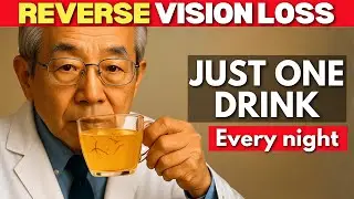 Japan's Oldest Doctor: One Drink a Day Keeps Vision Loss Away! | IMPROVE Eyesight During Sleep