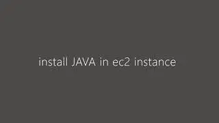 Install java in ec2 instance