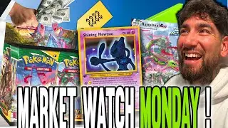 Обзор рынка по понедельникам! (Обзор рынка Pokemon: запечатанные английские товары и многое друго...