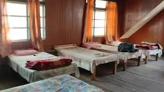 Srikhola Trekkers'hut full view with River and Bridge &hearts;️