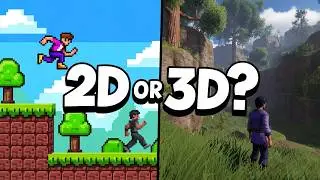 2D vs 3D Game Development: Complete Beginner's Guide | Which Should You Pick